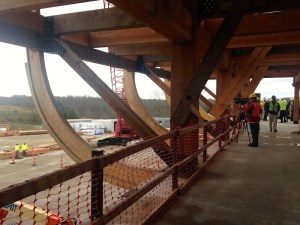 The Ark in construction